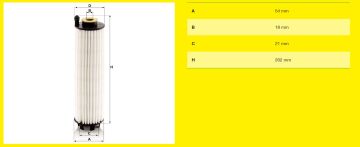 Mercedes C Serisi 206 Kasa C200 Yağ Filtresi 1.5 204 Beygir 2022 Sonrası MANN