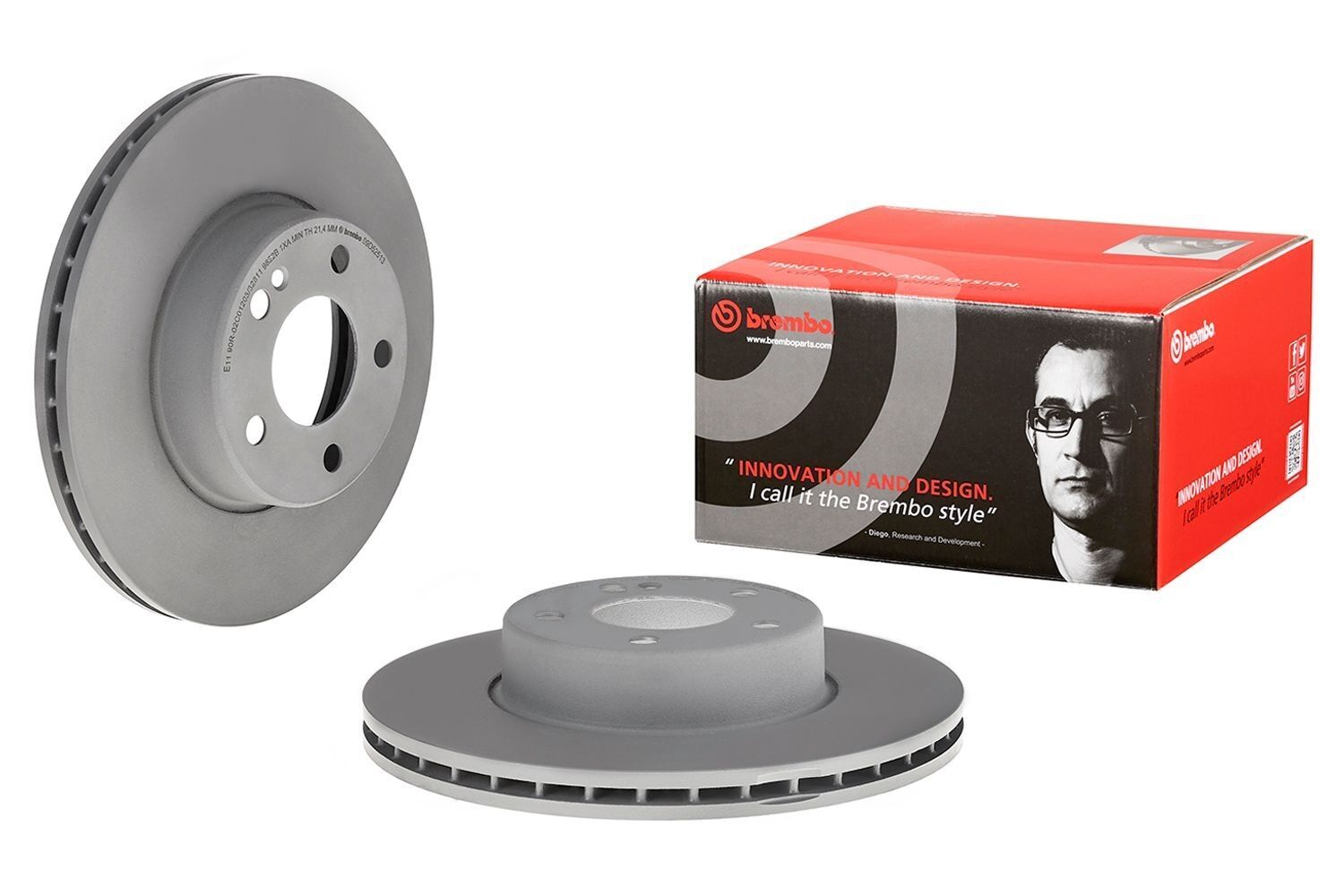 Mercedes C Serisi W205 Kasa C200 Ön Fren Diski 295 mm Çap Standart Paket İçin 2014-2021 BREMBO