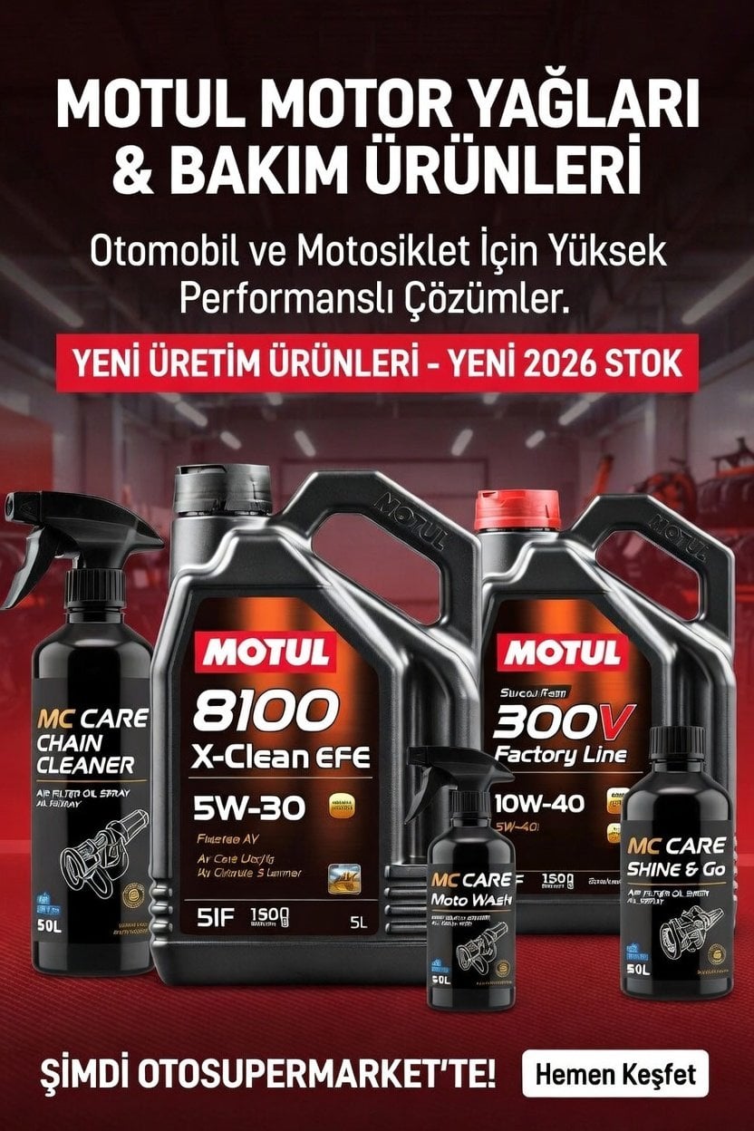 MOTUL MOTOR YAĞLARI & BAKIM ÜRÜNLERİ