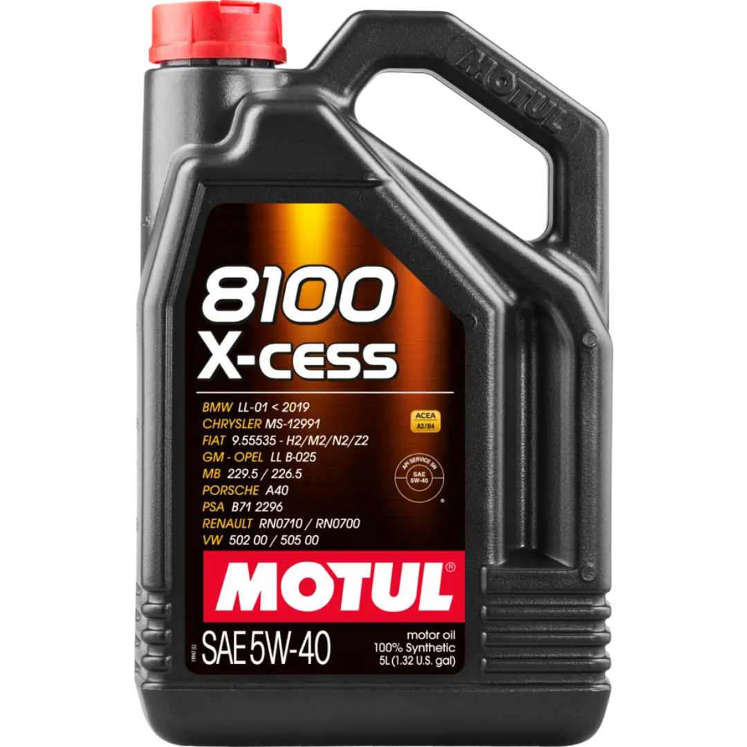 Motul 8100 X-Cess 5W-40 5 Litre Motor Yağı Nedir, Hangi Araçlarda Kullanılır?
