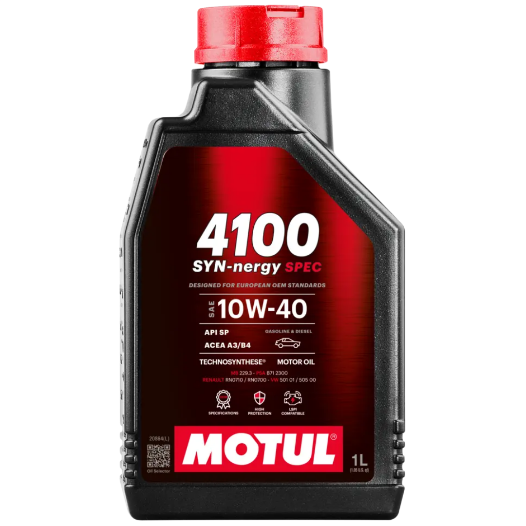 Motul 4100 Syn-Nergy Spec 10W40 1 Litre Motor Yağı Nedir, Hangi Araçlarda Kullanılır?
