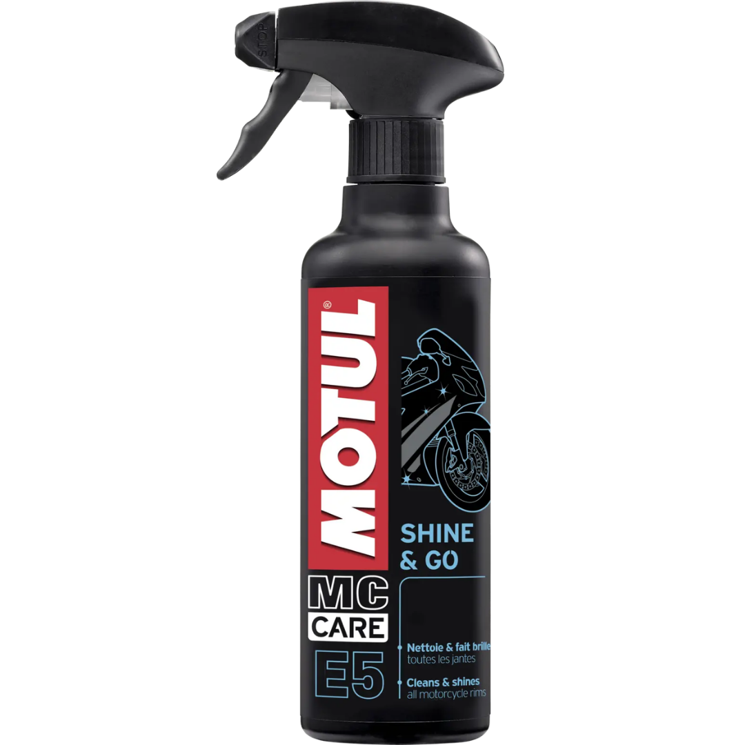 Motul E5 Shine & Go Hızlı Yıkama ve Cila Spreyi 400 ML Nedir, Ne İşe Yarar?