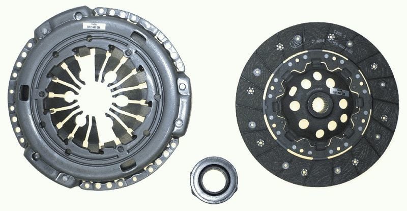 Seat Ibiza 4 Debriyaj Seti 1.8T BJX / BKV / BBU Motor Rulmanlı 2002-2009 SACHS