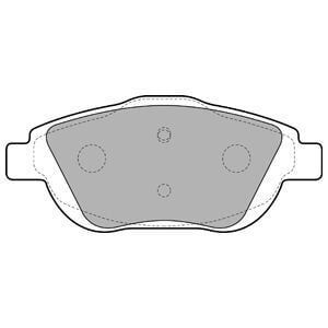 Opel Crossland X Ön Fren Balatası 1.2 Turbo 130 Beygir 2017 Sonrası  DELPHI