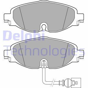 Seat Leon 3 Ön Fren Balatası 1.6 TDI 115 Beygir 288 mm Disk İçin 2013-2020 DELPHI