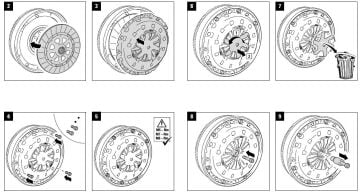 BMW 3 Serisi E46 Kasa Debriyaj Seti 316i N42 / N45 / N46 Motor 1999-2005 LUK