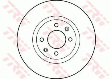Peugeot 307 Ön Fren Diski 1.4 75 Beygir 266 mm Çap 2001-2008 TRW