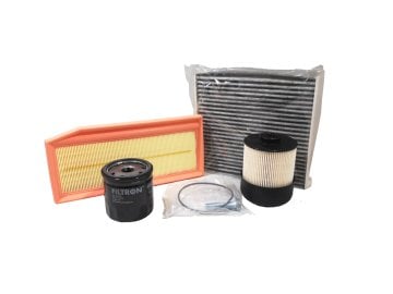 Renault Clio 4 Filtre Bakım Seti 1.5 dci 75/90 Beygir Hava - Yağ - Mazot - Karbonlu Polen Filtresi 2012-2019 FILTRON