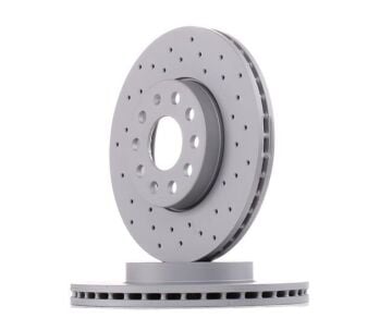 Seat Leon 3 Performanslı Ön Fren Diski 1.4 TSI 288 mm Çap Delikli 2013-2020 ZIMMERMANN