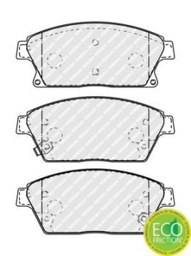 Opel Astra J Ön Fren Balatası 1.6 CDTI 110 Beygir 2010-2015 FERODO