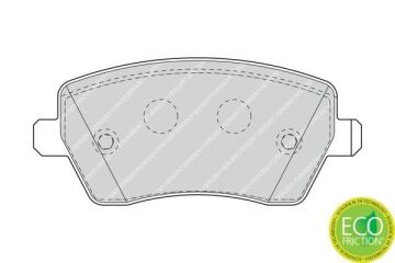 Renault Clio 3 Ön Fren Balatası 2006-2012 FERODO