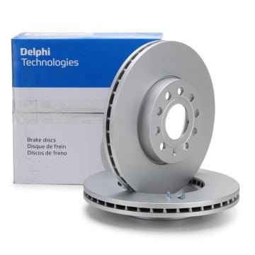 Volkswagen Golf 8 Ön Fren Diski 1.0 TSI 110 Beygir 288 mm Çap 2021 Sonrası DELPHI