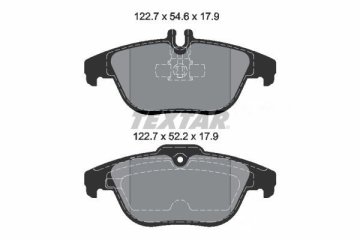 Mercedes 207 Kasa Arka Fren Balatası 2009-2016 TEXTAR