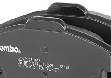 Opel Vectra C Ön Fren Balatası 2.2 16V 2002-2008 BREMBO