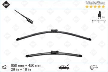 Volkswagen Golf 7 Ön Silecek Seti Sağ Sol Takım 2013-2020 SWF