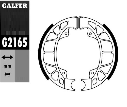 Vespa Primavera 150 S Arka Kampana Fren Balatası 2018 2024 Arası GALFER