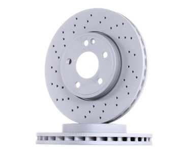 Mercedes A Serisi W176 Kasa A180 CDI 1.5 109 Beygir Ön Fren Diski Delikli 295 mm Çap AMG Spor Paket 2013-2018 ATE ORIGINAL