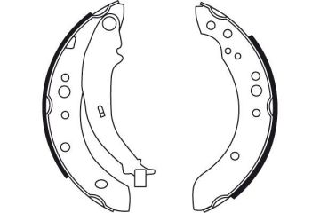 Mitsubishi Colt Arka Kampana Fren Balatası 1.3 Benzinli 2005-2012 TRW
