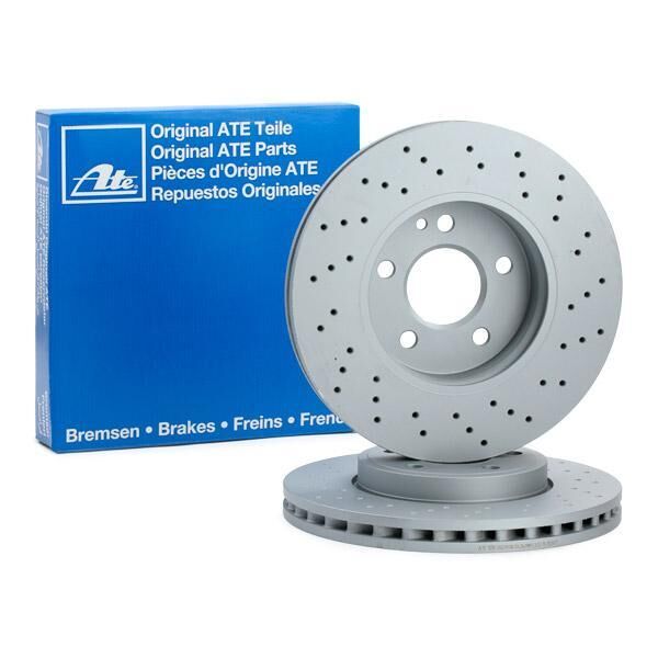 Mercedes 156 Kasa GLA180 CDI Ön Fren Diski Delikli 295 mm Çap AMG Spor Paket 2014-2019 ATE ORIGINAL