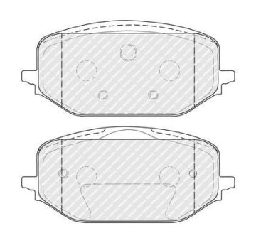Citroen C5 Aircross Ön Fren Balatası 1.2 PureTech 130 Beygir 2022-2025 FERODO