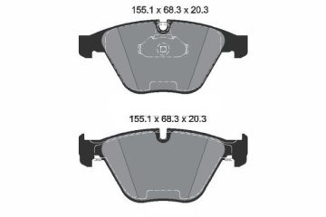 BMW 3 Serisi E92 M3 Ön Fren Balatası 2007-2012 TEXTAR