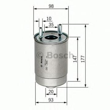 Renault Megane 3 Mazot Filtresi 1.5 DCi 2009-2015 BOSCH