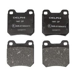 Opel Vectra B Arka Fren Balatası 1.6 16V 100 Beygir 1996-2002 DELPHI