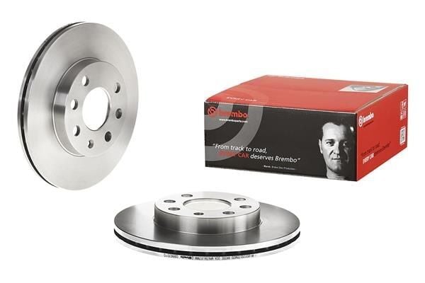 Opel Corsa C 1.0 Benzinli Ön Fren Diski 240 mm Çap ABS'li Modellere 2001-2006 BREMBO