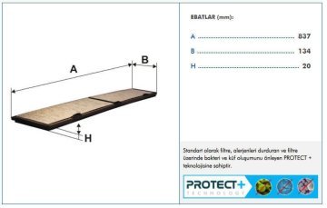 BMW 1 Serisi E87 118i Karbonlu Polen Filtresi 143 Beygir 2007-2012 FILTRON