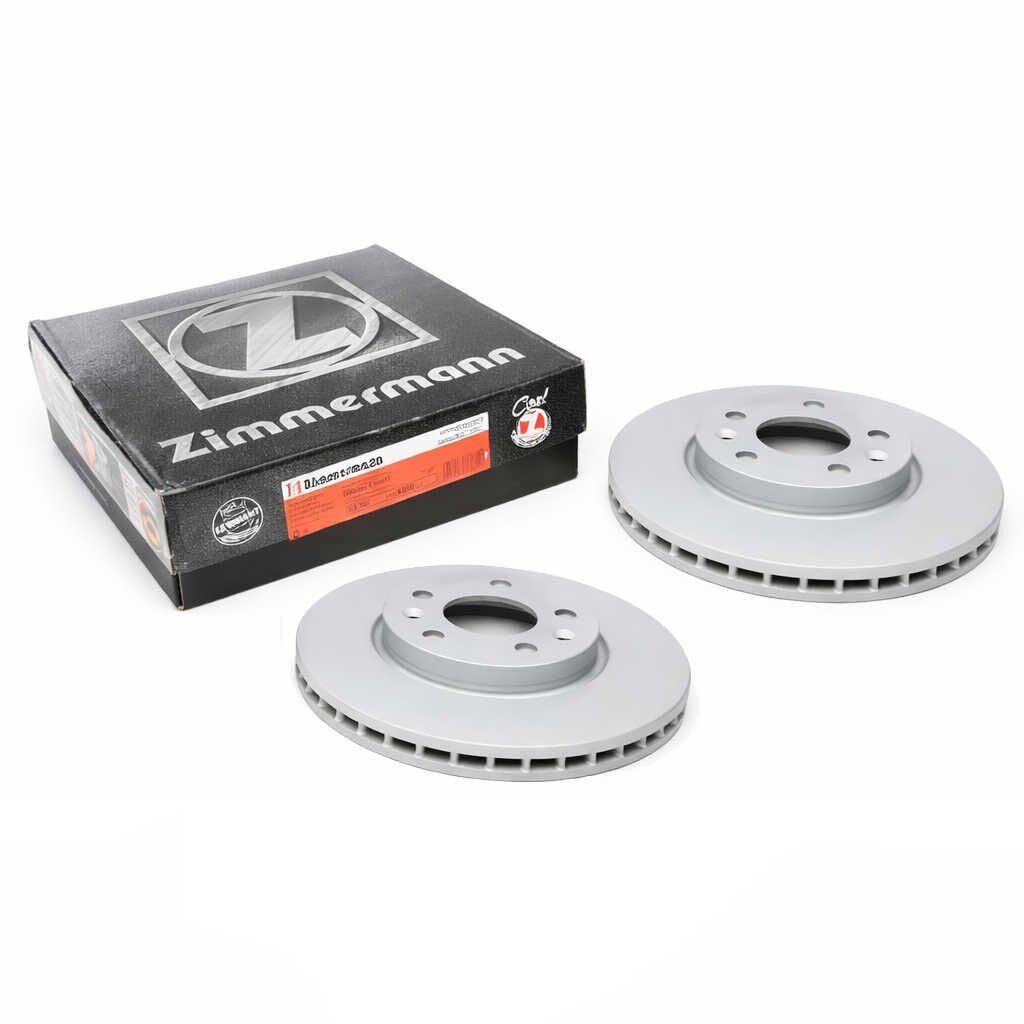 Renault Megane 4 Sedan Ön Fren Diski 1.3 TCe 140 Beygir 296 mm Çap 2016 Sonrası ZIMMERMANN