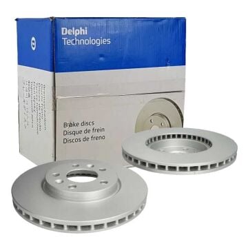 Renault Megane 4 Ön Fren Diski 1.6 DCi 130 Beygir 296 mm Çap 2016 Sonrası DELPHI