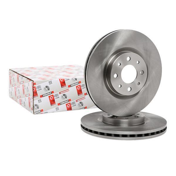 Fiat Bravo Ön Fren Diski 1.4 T-Jet 150 Beygir 281 mm Çap 2008-2014 FERODO