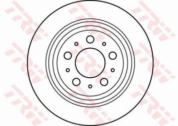 Volvo S80 T5 Arka Fren Diski 288 mm Çap 1998-2006 TRW