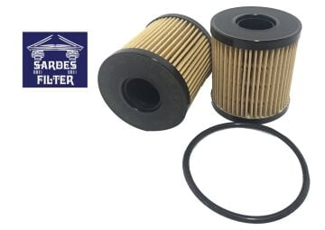 Peugeot 207 GT Yağ Filtresi 1.6 Turbo 150 Beygir 2006-2012 SARDES