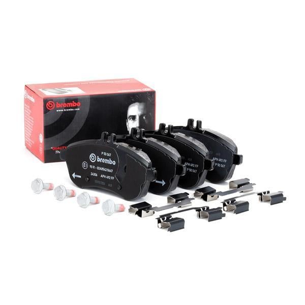 Mercedes E Serisi 212 Kasa E180 Ön Fren Balatası AMG Dışındaki Modellere 2009-2015 BREMBO