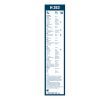 Renault Megane 3 Station Arka Silecek 2009-2015 BOSCH