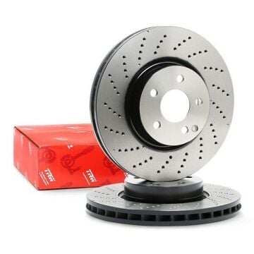 Mercedes E Serisi W212 Kasa E250 CDI Ön Fren Diski 2.2 204 Beygir AMG Spor Paket Delikli 322 mm Çap 2009-2015 TRW