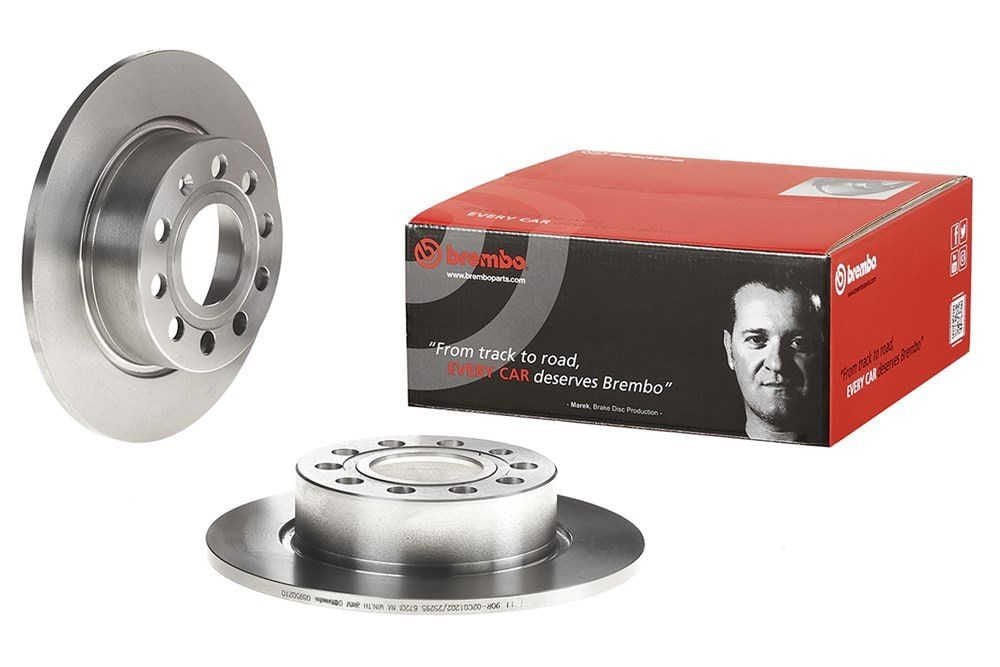 Audi A3 Arka Fren Diski 1.6 102 Beygir 253 mm Çap 2004-2013 BREMBO