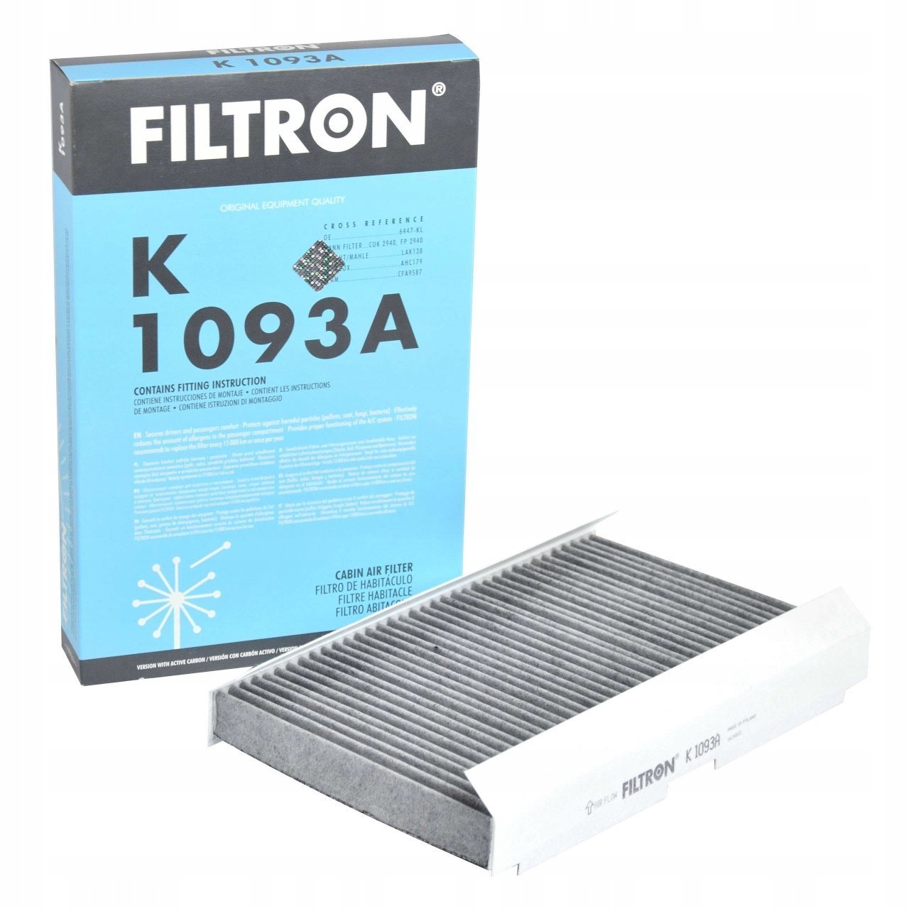 Citroen C3 Polen Filtresi Karbonlu 1.6 HDi 90 Beygir 2002-2009 FILTRON