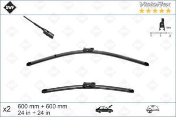 Volkswagen Transporter T5 Ön Silecek Seti Sol Sağ Takım 2013-2015 SWF