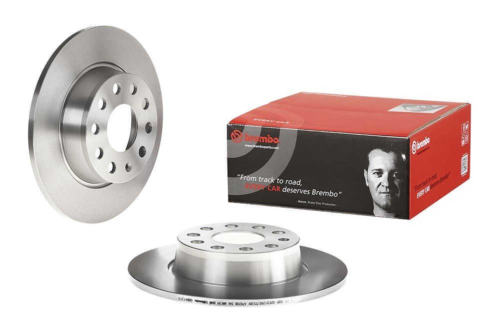 Volkswagen Jetta 4 Arka Fren Diski 1.2 TSI 105 Beygir 272 mm Çap 2011 Sonrası BREMBO