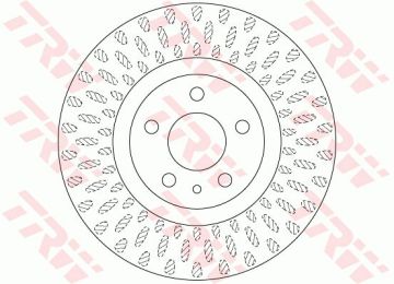 Fiat 500L Ön Fren Diski 1.6 Multijet 105 Beygir 284 mm Çap 2013 ve Sonrası TRW