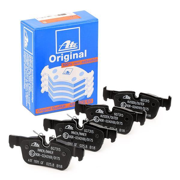 BMW X1 Seri F48 Arka Fren Balatası 16d sDrive 116 Beygir 2015-2022 ATE ORIGINAL