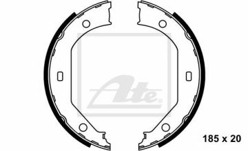 BMW 3 Serisi E90 325i El Fren Balatası 2005-2012 ATE ORIGINAL