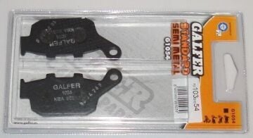 Honda CB 650 F Arka Fren Balatası 2014-2019 GALFER YARI METAL