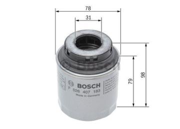 Volkswagen Beetle Yağ Filtresi 1.4 TSI 160 Beygir 2012-2019 BOSCH