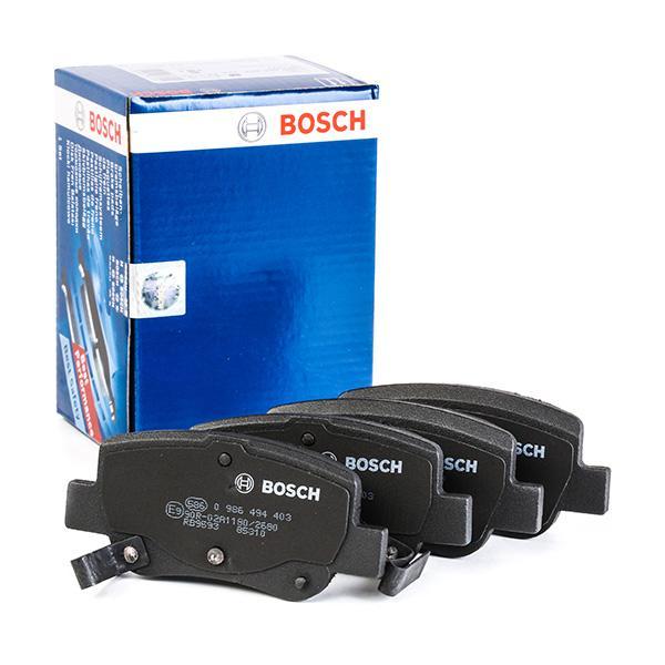 Toyota Avensis Arka Fren Balatası 2.0 152 Beygir 2009-2018 BOSCH