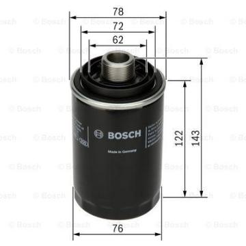 Audi A3 Yağ Filtresi 2.0 TFSI 200 Beygir 2004-2013 BOSCH