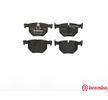 BMW 6 Serisi E63 Arka Fren Balatası 630i 2004-2010 BREMBO