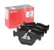 Range Rover 3 Ön Fren Balatası 3.0 TD6 177 Beygir Şase No 5A999999'a Kadar Olan Araçlar 2002-2012 BREMBO